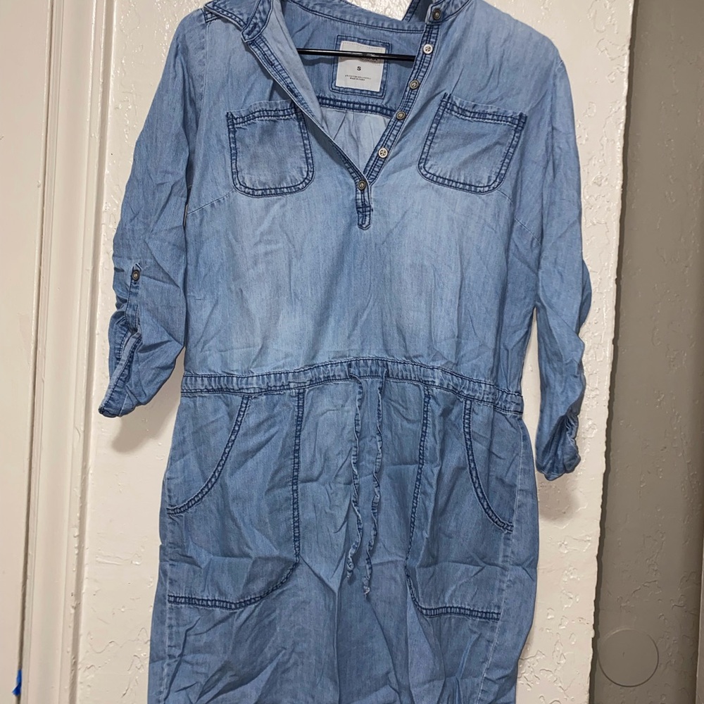 Sonoma Blue Denim Midi Dress